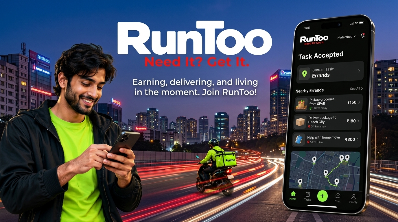 RunToo 4K Night City Campaign Banner