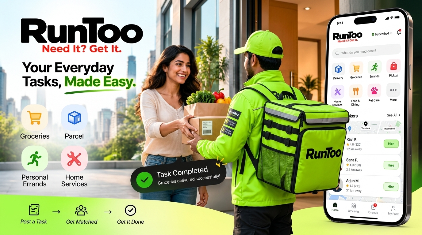 RunToo 4K Everyday Tasks Workflow Banner